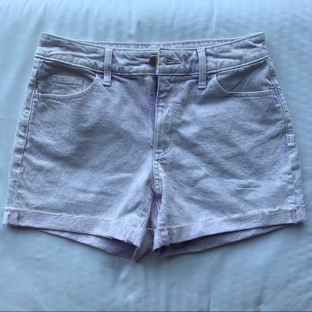 Universal Thread High-Rise Midi Jean Lavender Short